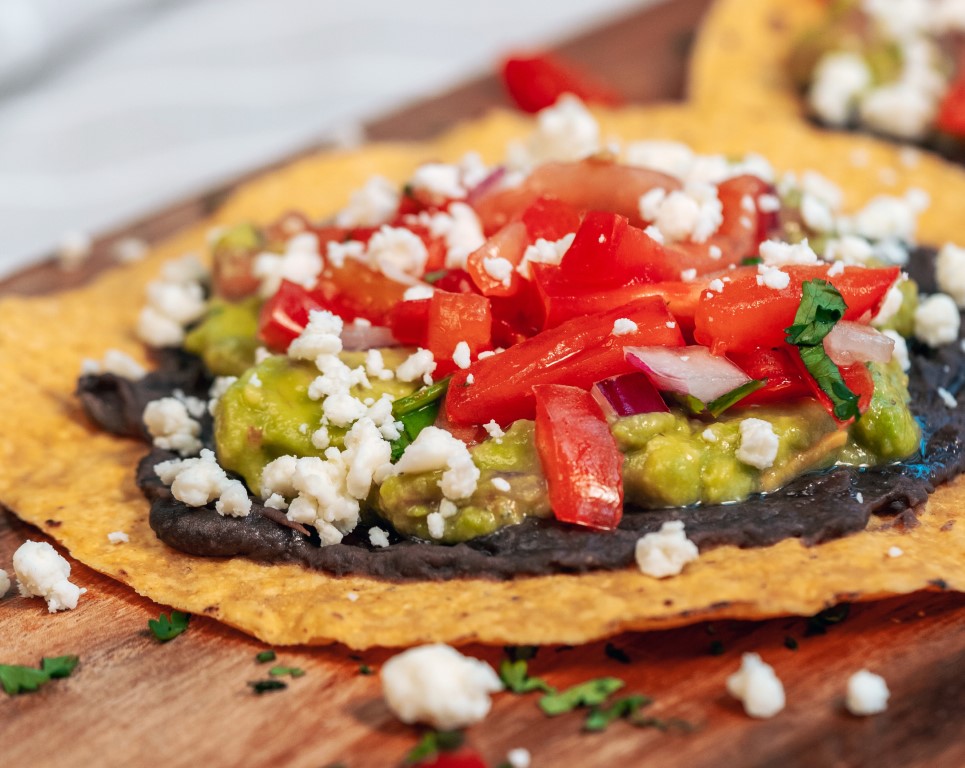 LIME Fresh Mexican Grill tostada appetizer
